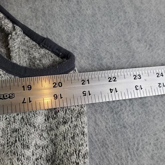 Free Country Vest Mens Medium Gray Fleece Sleeveless Full Zip - Picture 4 of 9